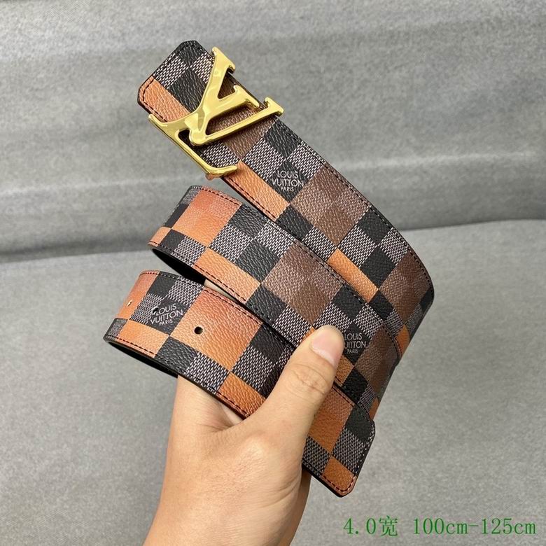 LV Belt 40mmX95-125CM 7D (926)